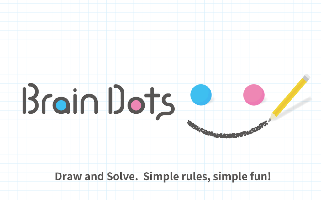 Brain Dots game for Apple Pensil