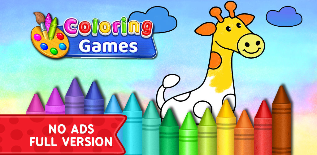 Coloring Games Painting Glow game for Apple Pensil
