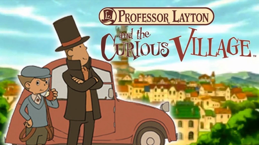 Layton Curious Village in HD game for Apple Pensil